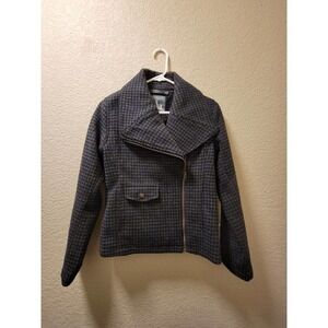 i spiewak and sons Womens Wool Blend Moto Jacket Size XS